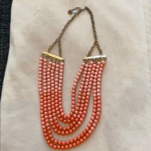 Bauble bar ombré necklace- pink